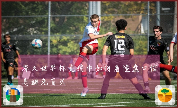烽火世界杯竞猜中如何看懂盘口信息避免盲买